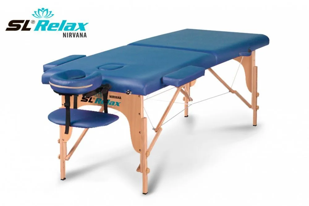 Массажный стол Start Line Relax Nirvana, складной, с регулир с доставкой в Россия